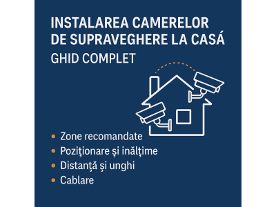 Ghid complet pentru instalarea camerelor de supraveghere la casă în 2025