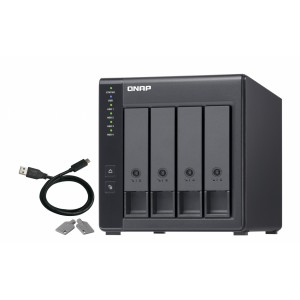 QNAP TR-004 Enclosure extern 4 bay USB3 pentru extindere stocare NAS sau PC QNAP TR-004 Enclosure extern 4 bay USB3 pentru extindere stocare NAS sau PC