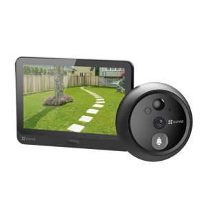 Vizor electronic smart EZVIZ, Wi-Fi, FullHD 1080P, monitor 4.3 inch, acumulator 4600mAh, slot SDcard