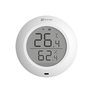 Senzor de temperatura si umiditate Smart Home EZVIZ, afisaj 1.8 inch, comunicare Wireless ZigBee CS-T51C