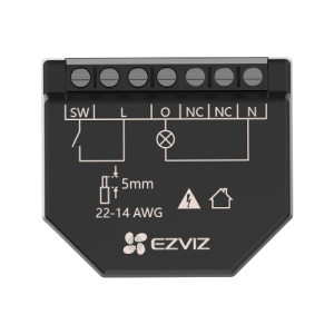 Releu inteligent Wi-Fi pentru aplicatii Smart Home EZVIZ, 1 canal 250Vc.a. max. 16A CS-T35-R100-WM