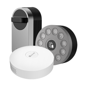 Incuietoare inteligenta cu tastatura multifunctionala si Home Gateway - EZVIZ CS-DL01S-DL01CP-A3