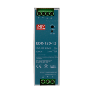 Sursa de alimentare in comutatie, 12V / 10A, sina DIN - MEAN WELL EDR-120-12 Sursa de alimentare in comutatie, 12V / 10A, sina DIN - MEAN WELL EDR-120-12