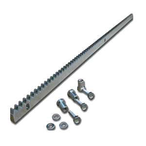 Cremaliera metalica zincata 30x12 mm - lungime 1M CRM4