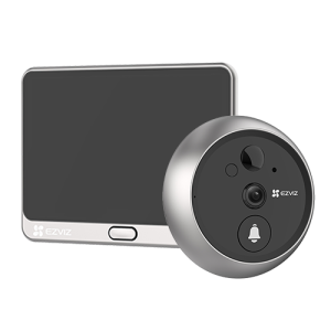 Vizor electronic 2K, IR 5m, Ecran tactil 4.3'', audio bidirectional, Wi-Fi - EZVIZ CS-DP2-2K