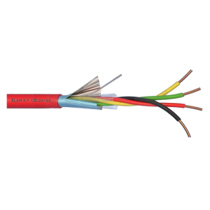 Cablu de incendiu 2x2x0.8mm, ecranat, 100m ELN-2x2x08
