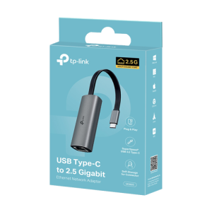 Adaptor Ethernet USB-C 3.0 - RJ45 2.5G - TP-Link UE302C