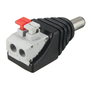 Conector de alimentare tata, 12V, cu terminal rapid SDC-KAT Conector de alimentare tata, 12V, cu terminal rapid SDC-KAT