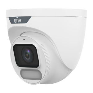 Camera IP Wise-ISP, ColorHunter, 8MP, lentila 2.8mm, WL 30M, Mic, PoE, color 24/7 - UNV IPC3628LE-ADF28K-WP