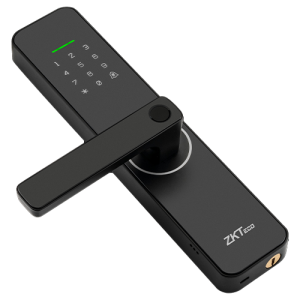 Incuietoare hoteliera WiFi, cititor de amprenta, carduri, tastatura IoT Smart Lock - ZKTeco DL-ML100