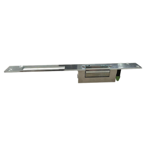 Electromagnet fail locked, 12Vcc,  consum redus, 230mA, contact monitorizare cu placa suport lunga  - ASSA ABLOY YB17-12D-LR