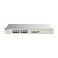 Switch L2+, 12 x RJ45 2.5G PoE+, 4 x RJ45 2.5G Hi-PoE, 4 x SFP+ 10G, Cloud Management, 1U - Ruijie RG-NBS3300-16MG4XS-HP