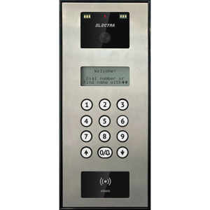 Panou exterior audio, semiduplex digital - ELECTRA P4S.VBS