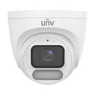 Camera IP Wise-ISP ColorHunter, 4MP, lentila 2.8mm, WL 30m, Mic, PoE, MicroSD, Color 24/7 - UNV IPC3624LE-ADF28K-WP-L