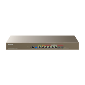 Router 1 x RJ45 2.5G, 3 x RJ45 1G, 2 x combo RJ45/SFP 1G, Multi-WAN, Cloud Management - TENDA TND-G300-F