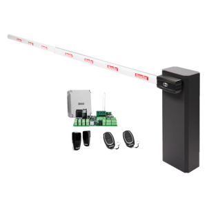KIT complet bariera acces AUTO / 4 m, montaj universal ST/DR - MOTORLINE TURBO-4-LITE+ZUM75HTSL-4-KIT