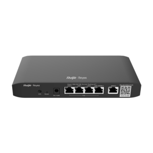Router 4 x RJ45 1G PoE, 1 x RJ45 1G, Dual WAN, Captive Portal, Cloud Management - Ruijie Reyee RG-EG105G-P-V3