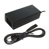 Kit sursa de alimentare 12V, 5A, cu cablu si stecher pentru priza - MW Power POSC12500D-C8-KIT