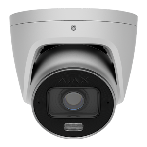 Camera de supraveghere video HLVF tip turret, 8 Mp, ASP, alba - AJAX TurretCamHLVF8Mp(W)-126283