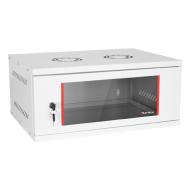 Rack perete 4U 19'' 542X400, capacitate incarcare 50 kg, RAL7035 - ASYTECH Networking ASY-4U-5440SBW