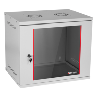 Rack perete 9U 19'' 542X400, capacitate incarcare 50 kg, RAL7035 - ASYTECH Networking ASY-9U-5440SBW