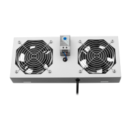 Modul 2 ventilatoare pentru rack SBW/EXIP55 19', cu termostat, RAL 7035 - ASYTECH Networking ASY-FAN-EXIP55-THM-2F Modul 2 ventilatoare pentru rack SBW/EXIP55 19', cu termostat, RAL 7035 - ASYTECH Networking ASY-FAN-EXIP55-THM-2F