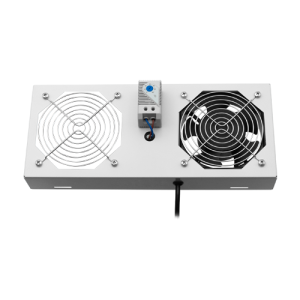 Modul 1 ventilator pentru rack SBW/EXIP55 19', cu termostat, RAL 7035 - ASYTECH Networking ASY-FAN-EXIP55-THM-1F