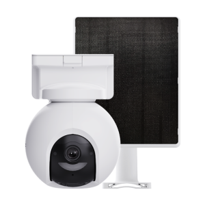 Camera IP PT Wi-Fi6 + Panou solar 5W, 8MP, baterie 10.400 mAh, Audio, IR 15m, Color 24/7 - EZVIZ CS-HB8/SP(4K)