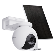 Camera IP PT Wi-Fi6 + Panou solar 5W, 8MP, baterie 10.400 mAh, Audio, IR 15m, Color 24/7 - EZVIZ CS-HB8/SP(4K)