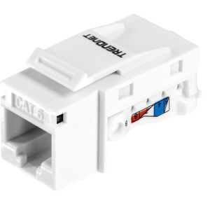 Set 25 buc. Keystone Jack Cat.6 tool-less, alb - TRENDnet TC-K25C6-25buc Set 25 buc. Keystone Jack Cat.6 tool-less, alb - TRENDnet TC-K25C6-25buc