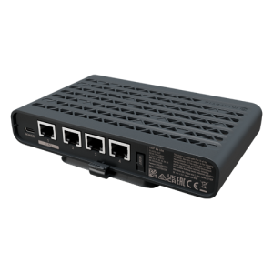 Router hAP be lite, Wi-Fi 7, Dual-Band, 1 x RJ45 2.5G, 3 x RJ45 1G, MLO - MikroTik A42G-HbeP
