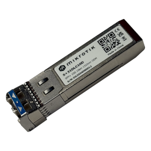Modul SFP+ 1G/10G Single Mode, 10km, 1310nm - MikroTik S+31DLC10D