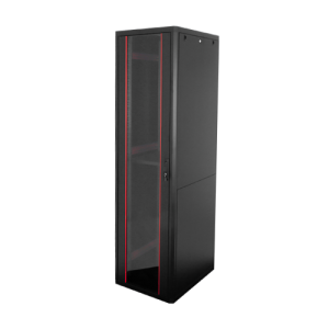 Rack de podea PRO SERIES 47U 19'' 600x800, capacitate 1000 kg, RAL 9005, asamblat ASY-47U-6080PRO