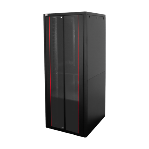 Rack de podea PRO SERIES 47U 19'' 800x1000, capacitate 1000 kg, RAL 9005, asamblat ASY-47U-80100PRO
