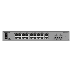 Switch L2, 18 x RJ45 1G (16 x PoE+), 2 x SFP 1G, Putere PoE 250W, Cloud Management - Ruijie Reyee RG-ES220GS-P-V2