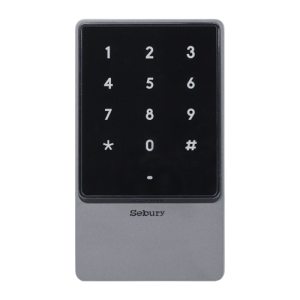 Controler stand-alone cu tastatura touch si cititor card EM 125kHz + Mifare 13.56MHz, carcasa antivandal - SEBURY SEB-sTouch2