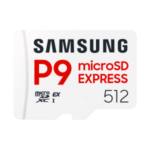 Card de Memorie Samsung P9 Express MB-MK512T/WW MicroSDXC 512GB SD Express 800MB/s U3 V30 A1 cu Adaptor SD