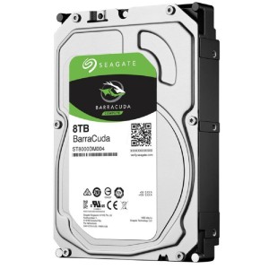 Seagate BarraCuda ST8000DM004 HDD Desktop 8TB 5400RPM 256MB SATA III 3.5 inch pentru PC și stocare