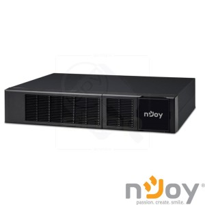 Cabinet baterii nJoy Balder Battery Pack PWUP-BP16PBA-AZ01B, 2U Rack/Tower, 16x 12V 7Ah/9Ah