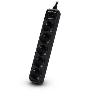 CyberPower B0520SC0-DE prelungitor cu protectie la supratensiune 5 prize 1.8m cablu